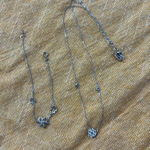 Necklace and bracelet